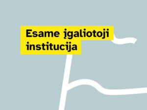 LAB įgaliota teikti metodinę pagalbą gaminių ir paslaugų prieinamumo srityje