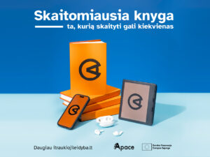 Skaitomiausia knyga ta, kurią skaityti gali kiekvienas!